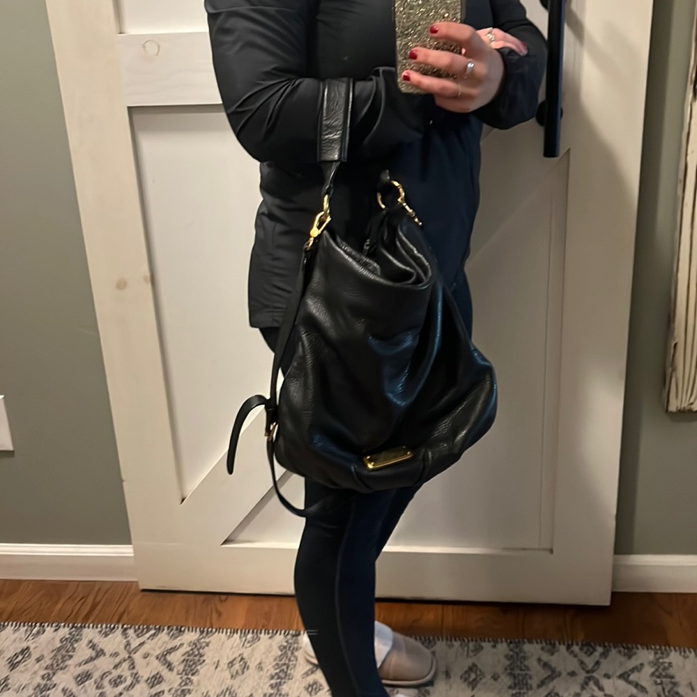 Black Marc Jacobs Hillier Hobo bag - Picture 2 of 4